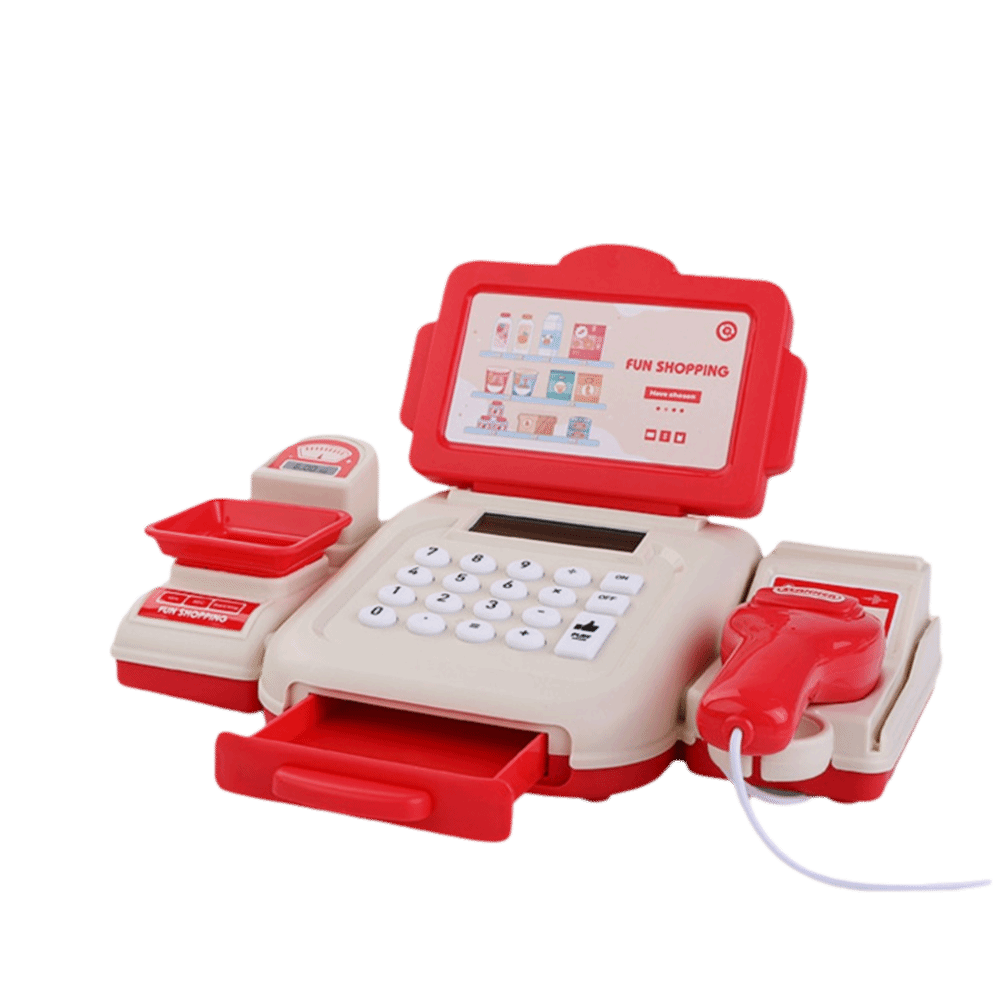 Toy Cash Register - 퍼즐 시뮬레이션 슈퍼마켓 계산대 재미있는 선물