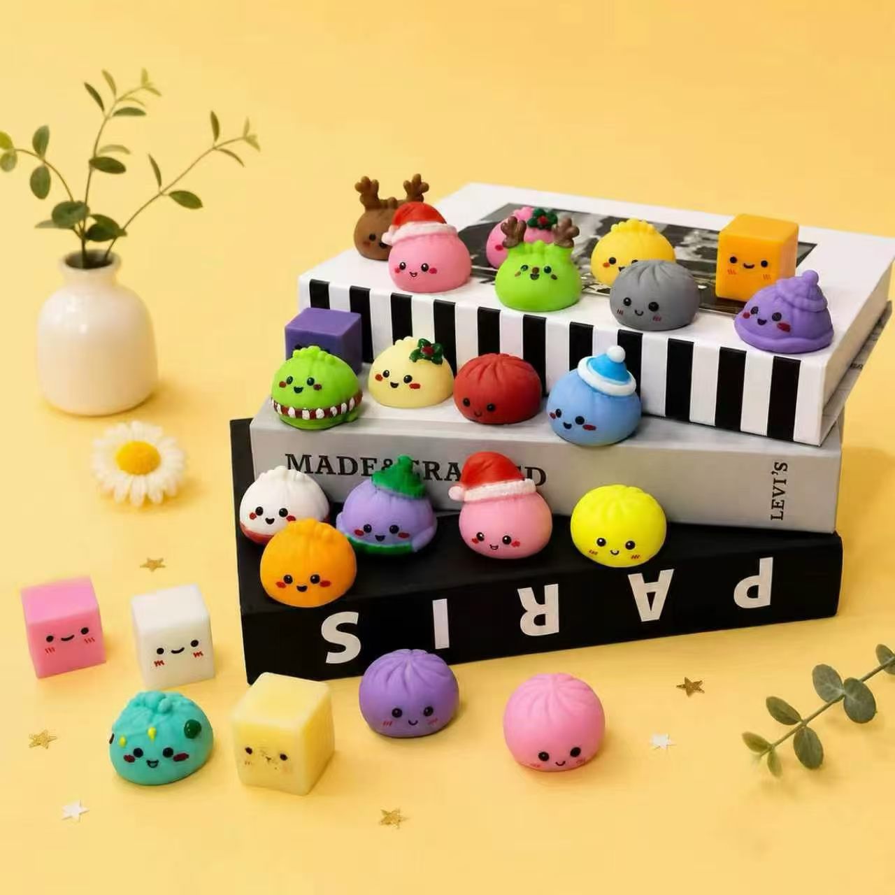 재고 있음: 크리스마스 테마의 부드러운 모치 젤리 장난 - Kids Toys Xmas 리뷰 및 가격