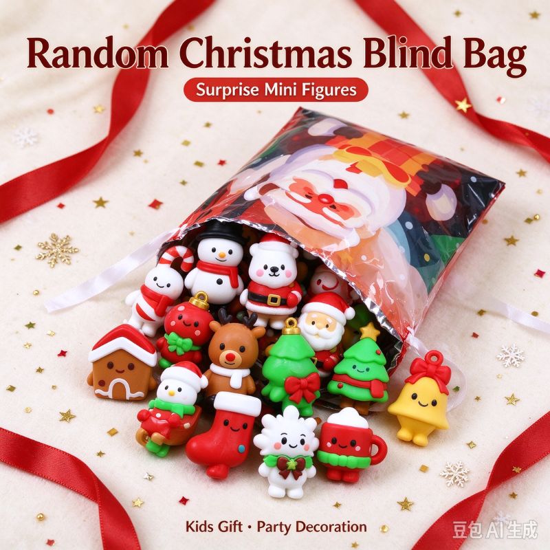 크리스마스 미니 피규어 럭키 박스 세트 (5~24개), - Kids Toys Xmas 리뷰 및 가격
