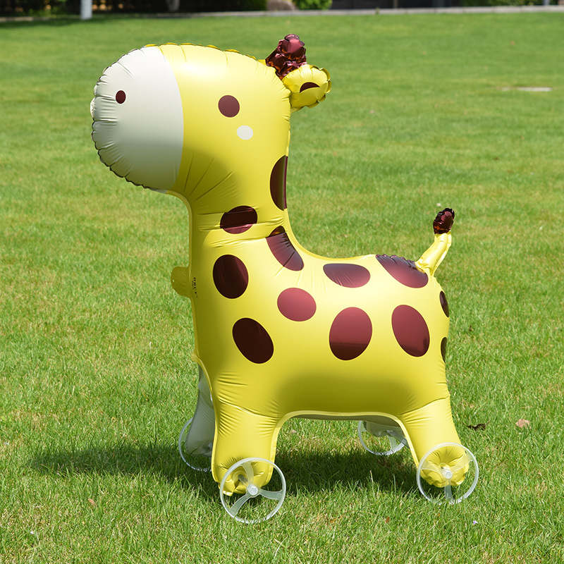 바퀴 달린 만화 동물 풍선, 어린이 장난감, 야외 마당 - Kids Yard Toys 리뷰 및 가격
