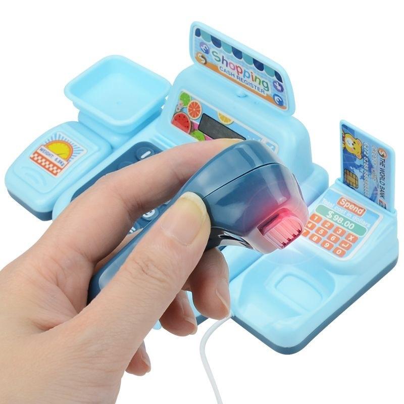 【신제품】1세트 전자 게임 조명 및 음향 효과 슈퍼마켓 - Toy Cash Register 리뷰 및 가격