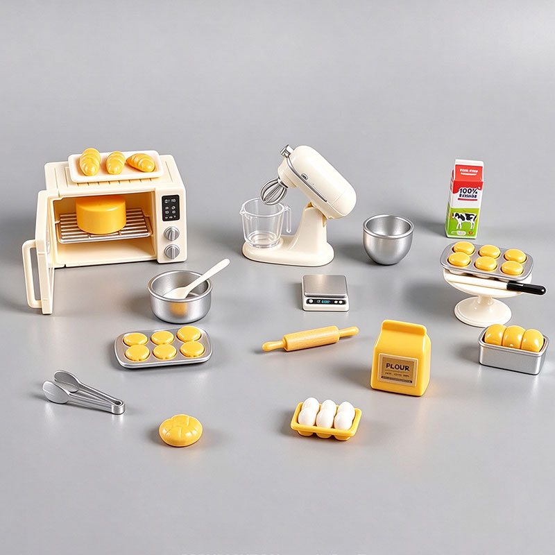 미니 베이킹 놀이 세트, 인형집 주방 미니어처 오븐,  - Kids Toys Kitchen Set 리뷰 및 가격