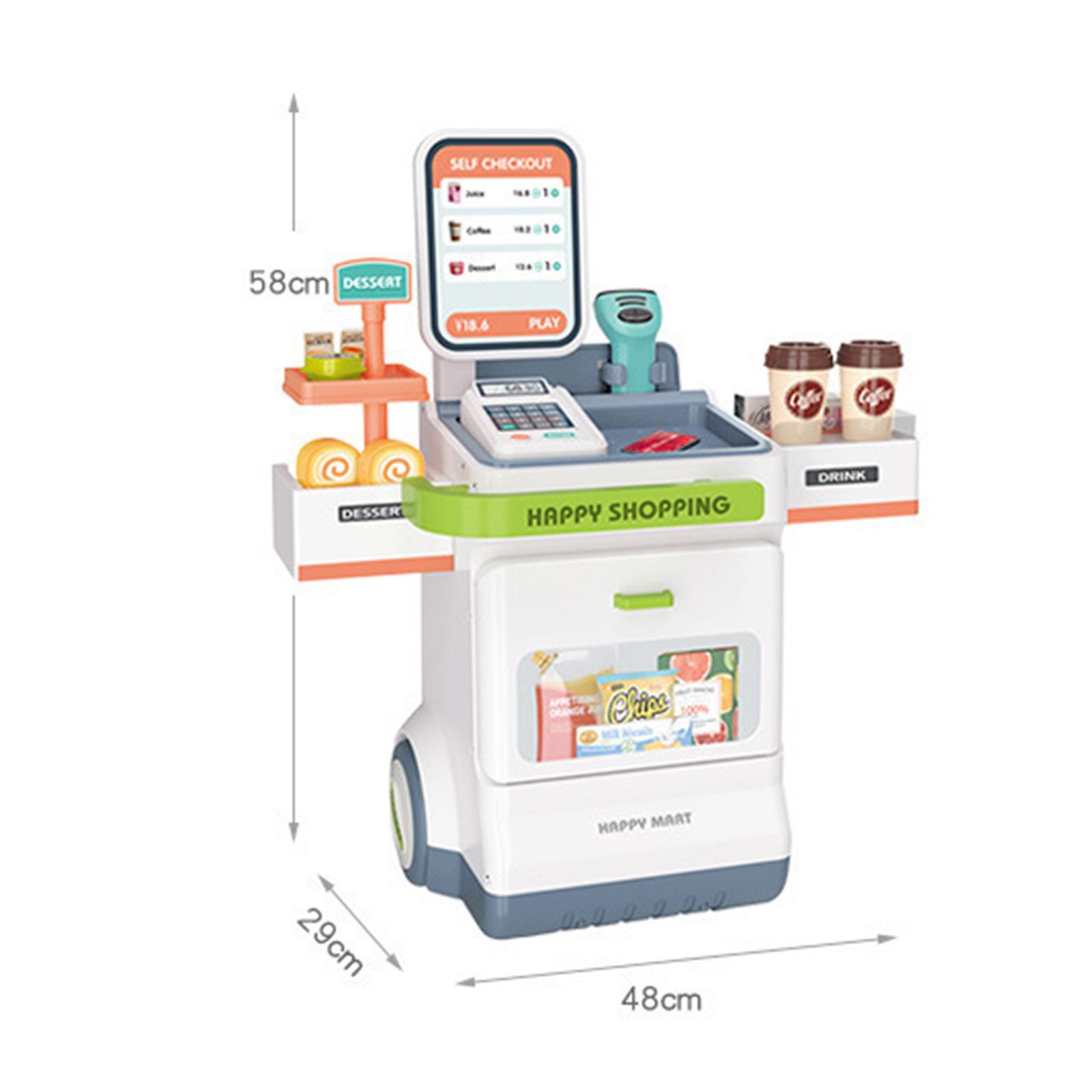 어린이용 역할 놀이 슈퍼마켓 계산대 장난감 세트: 계산 - Toy Cash Register 리뷰 및 가격